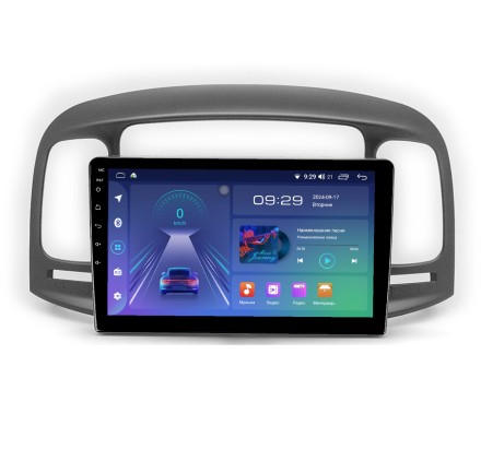 Магнитола для Hyundai Accent 2006-2012 Compas S100 (Базовая версия)