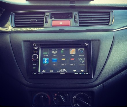 Рамка переходная 2din Mitsubishi Lancer IX 00-10