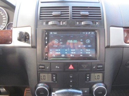 Рамка переходная 2din Volkswagen  Touareg 2002+, Transporter T5 2004+, Multivan 2003+ 