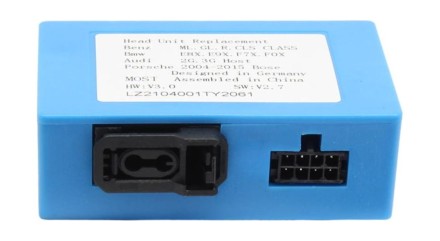 Комплект проводов для установки магнитолы в Porsche, Mercedes-Benz (MOST, Bose, Harman)