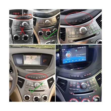 Установочный комплект в Subaru Tribeca 2004 - 2014 9 дюймов