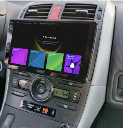 Штатная магнитола Toyota Auris (06-12) Ownice OL с поддержкой кругового обзора с SIM 4G + HI-FI с DSP, Carplay