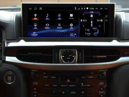 Монитор Android 12,3 дюймов для Lexus LX 2015-2021