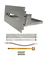 Комплект для переделки плоских магнитол LC, KS, MT в 1 din (металл)