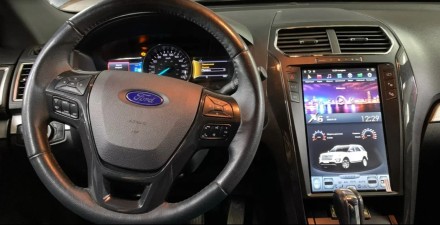 Головное устройство для Ford Explorer (2016+) с поддержкой Sync 3, Tesla-Style