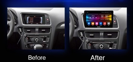 Магнитола на Андроид для Audi Q5 (8R) 2008-2016 Winca S400 с 2K экраном SIM 4G