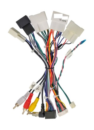 Комплект проводов для установки магнитолы в Toyota Avalon 2022+ (осн, ант, мультируль, CAN, CAM, AMP)