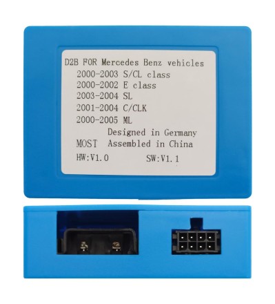 Комплект проводов для установки магнитолы в Mercedes-Benz (MOST) S, CL, E, SL, C, CLK, ML 2000 - 2005