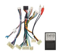 Комплект проводов для установки магнитолы в Toyota Prado 2002 - 2009 (правый руль, для авто с монитор.) Комплект проводов для установки магнитолы в Toyota Prado 2002 - 2009 (правый руль, для авто с монитор.)