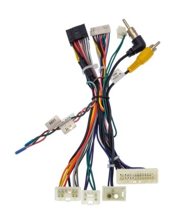 Комплект проводов для установки магнитолы в Toyota Camry 2021+ (со старыми разъемами)