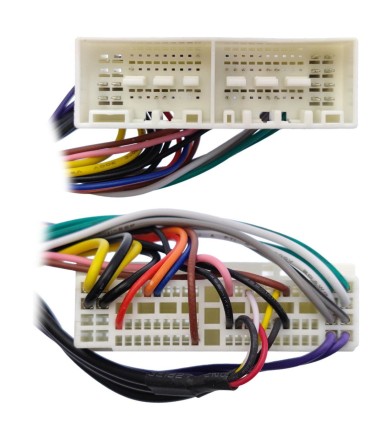 Комплект проводов для установки магнитолы в Hyundai Creta 2019 - 2021 (основ, ант, CAN, CAM, OBD)