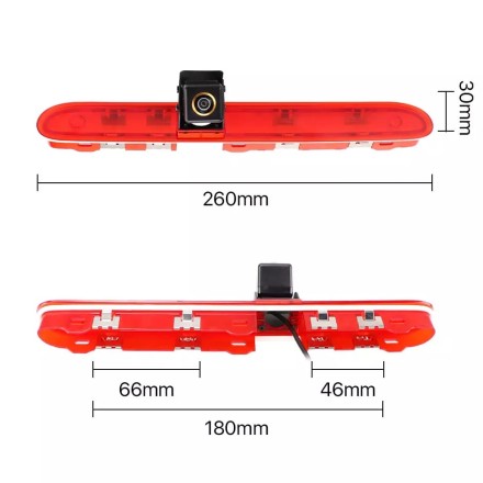 Видеокамера CITROEN Jumpy, PEUGEOT Expert в стоп-фонарь