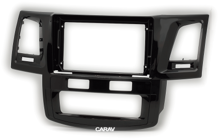 Рамка переходная в Toyota Hilux (11-15) для дисплея 9 дюймов (авто с климатом)