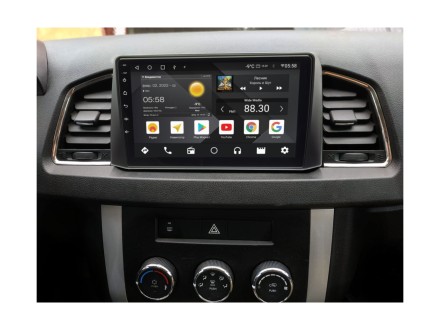 Штатное головное устройство УАЗ Патриот 2017+ Compass TS 3-32ГБ с SIM 4G + HI-FI с DSP + Carplay