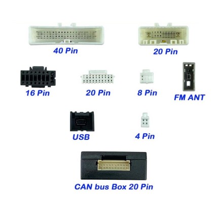 Комплект проводов для установки магнитолы в Nissan 2021+ (основной, антенна, мультируль, CAM360, USB)
