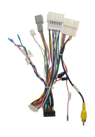 Комплект проводов для установки магнитол в Renault 2012+ (основной, мультируль, CAM, CAN SS) XP