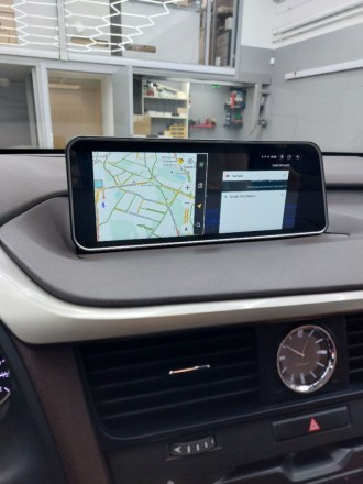 Монитор Android 12,3 дюймов для Lexus RX 2015-2020 (с шайбой)