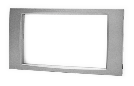 Рамка переходная Монтажная рамка для а/м FORD Focus II, C-Max  2005-11; S-Max, Fusion, Transit с карманом, серебро