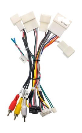 Комплект проводов для установки магнитолы в Toyota Alphard, Estima 2003 - 2008 (правый руль, авто с усил.)