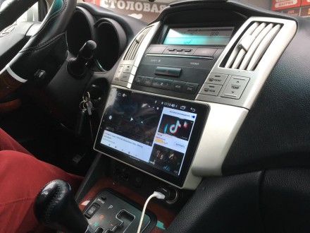 Рамка переходная в Toyota Harrier, Lexus RX (03-09) для дисплея 9 дюймов