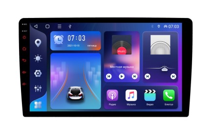 Штатная магнитола Toyota Camry V40 (06-11) Compass TS, Кнопки, с SIM 4G + HI-FI с DSP + Carplay 2