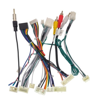 Комплект проводов для установки магнитолы в Toyota Prado 2014 - 2018 (для авто без усил. с рынка ОАЭ)