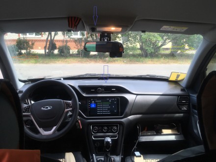 Магнитола на Андроид для Chery Tiggo 3 (2016+) Winca S400 с 2K экраном SIM 4G