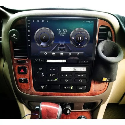 Головное устройство 9 дюймов Toyota Land Cruiser 100 Lexus LX470 (1998-2002) Redpower 710 серии  (для отверстия 200*100 мм)