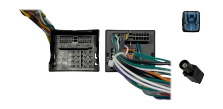 Комплект проводов для установки магнитолы в Chery Tiggo (основной, USB, CAN) RZC