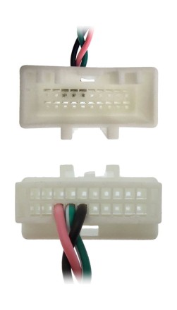 Комплект проводов для установки магнитолы в Toyota 1989 - 2013 (мультируль)