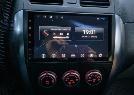 Рамка переходная в Suzuki SX4 (07-13) MFB дисплея для дисплея 9 дюймов