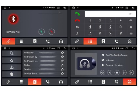 Головное устройство Volkswagen/Skoda/Seat 9 дюймов RedPower 610 серии на Андроид 10