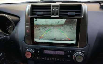 Магнитола на Андроид для Toyota Land Cruiser Prado 150 (10-13) Winca S400 с 2K экраном SIM 4G