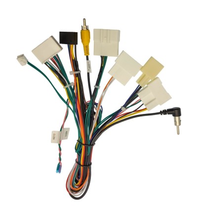 Комплект проводов для установки магнитолы в Toyota Alphard 2020+ (основной, CAN, MOST)