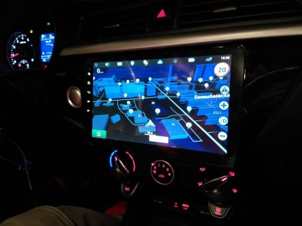 Магнитола на Андроид для KIA RIO 2017-2020 Compas S400 (Мощная версия)