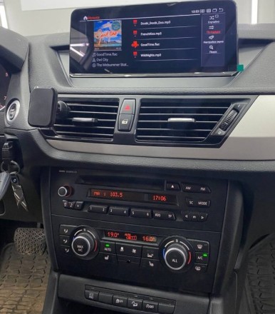 Монитор Android 10,25 дюймов для BMW X1 (E84) 2009-2015