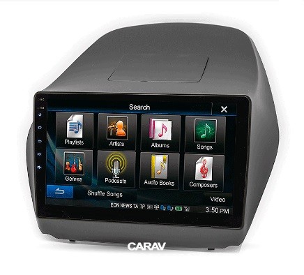 Рамка переходная HYUNDAI iX-35, Tucson (LM) (10-18) для дисплея 10 дюймов