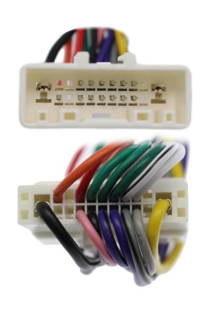 Комплект проводов для установки магнитолы в Nissan 2004+, Subaru 2008+ (основной, антенна)