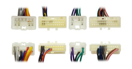 Комплект проводов для установки магнитолы в Toyota Land Cruiser Prado 2013 - 2017 левый руль