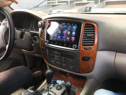 Магнитола на Андроид для Toyota Land Cruiser 100, Lexus LX470 (2002-2007) Winca S400 R SIM 4G (авто без штатной навигации)