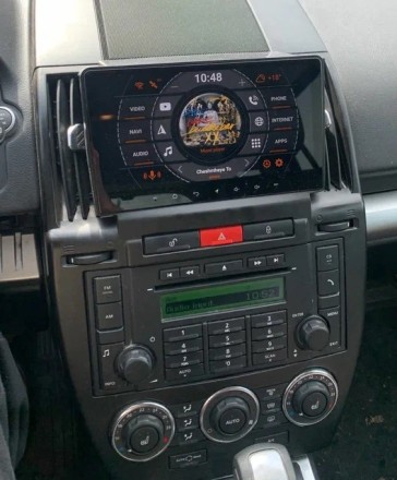 Штатная магнитола LandRover Freelander 2 (06-13) под рамку 9 дюймов Redpower 750 серии (Hi-Fi, 6-канальный DSP с параметрическим эквалайзером) 90