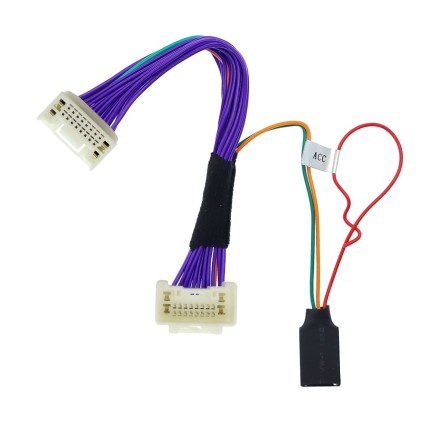 Комплект проводов для устранения ошибки SRS Airbag после замены ГУ в Toyota Land Cruiser 2007 - 2015