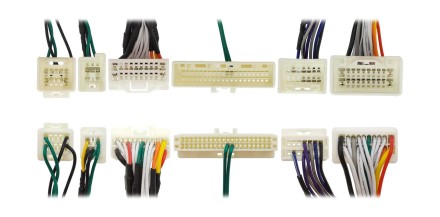 Комплект проводов для установки магнитолы в Toyota Harrier 2003 - 2013, RX 2003 - 2009 взамен верх. монит. тип 2