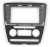 Рамка для установки в SKODA Octavia (1Z) 2004- 2013 (черный) дисплея 10 дюймов