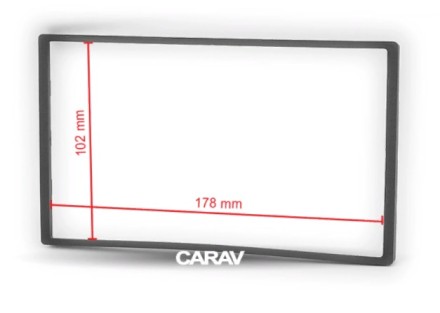 Рамка переходная 2din Универсальная 178х103