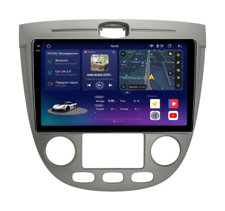 Магнитола для Chevrolet Lacetti хэтчбек Compas S500 (Топ класс)  2K