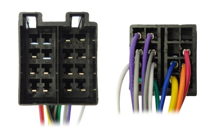 Комплект проводов для установки магнитолы в Peugeot 301 (основной, антенна)