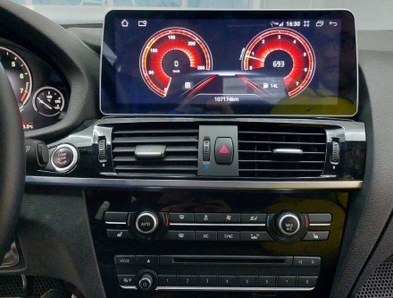 Монитор Android 12,3 дюймов для BMW X3/X4 (F25/F26) 2011-2013 CIC 