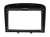 Рамка для установки в Peugeot 308 (07-13), 408 (12-17) Серая, для дисплея 9 дюймов
