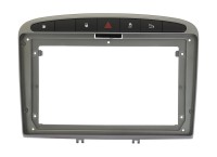 Рамка для установки в Peugeot 308 (07-13), 408 (12-17) Серая, для дисплея 9 дюймов Рамка для установки в Peugeot 308 (07-13), 408 (12-17) Серая, для дисплея 9 дюймов